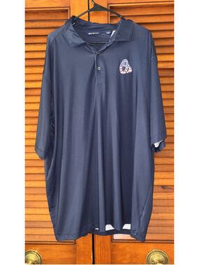 Baltimore Orioles USA O's Logo Cutter & Buck Blue Polo Shirt Men's 2XT